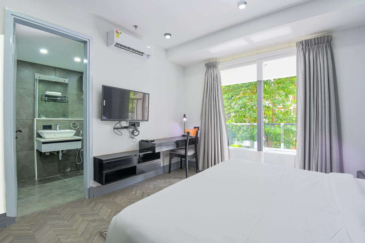 Bedchambers Serviced Apartments, Mg Road Gurgaon Eksteriør billede