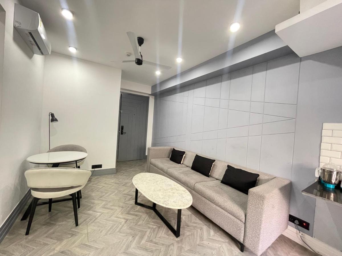 Bedchambers Serviced Apartments, Mg Road Gurgaon Eksteriør billede