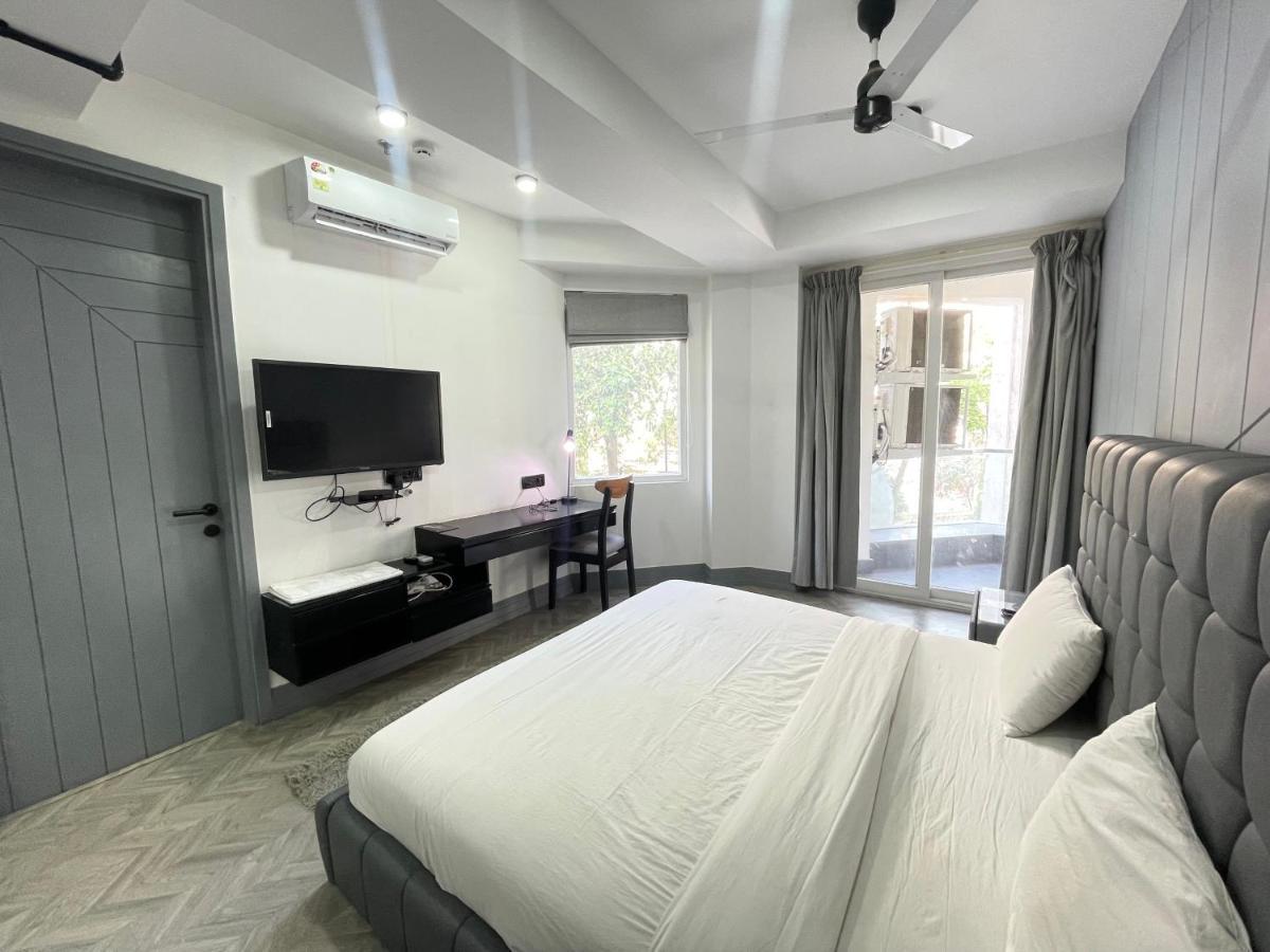 Bedchambers Serviced Apartments, Mg Road Gurgaon Eksteriør billede