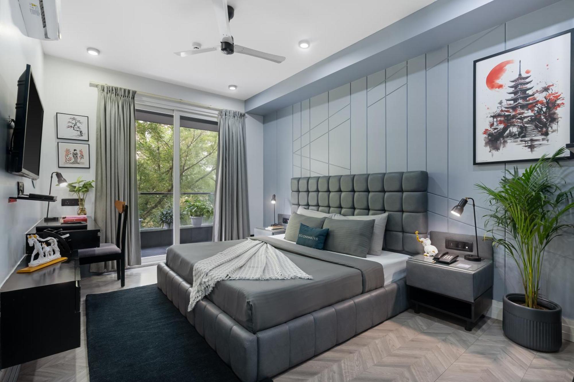Bedchambers Serviced Apartments, Mg Road Gurgaon Eksteriør billede